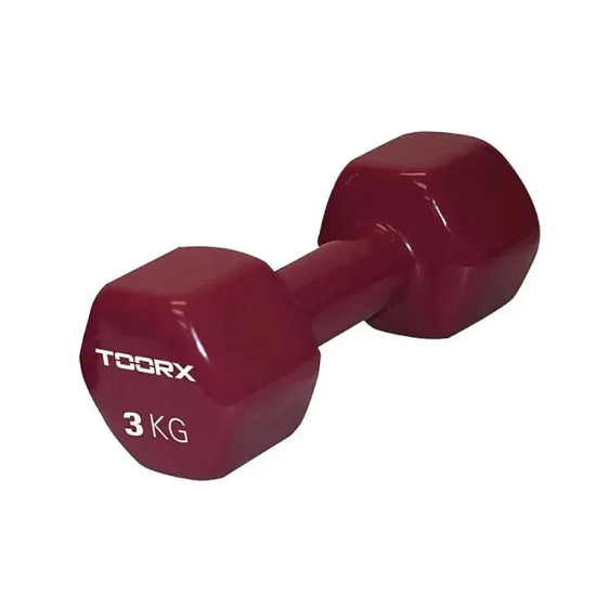 Купить Гантель  Toorx Vinyl 3 кг (MV-3) в Киеве - фото №1